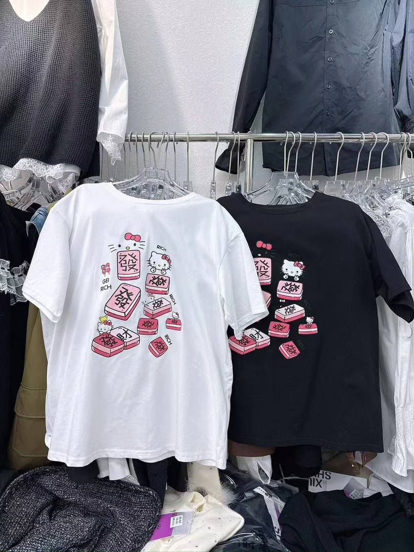 W阿薇•發财kt猫半袖