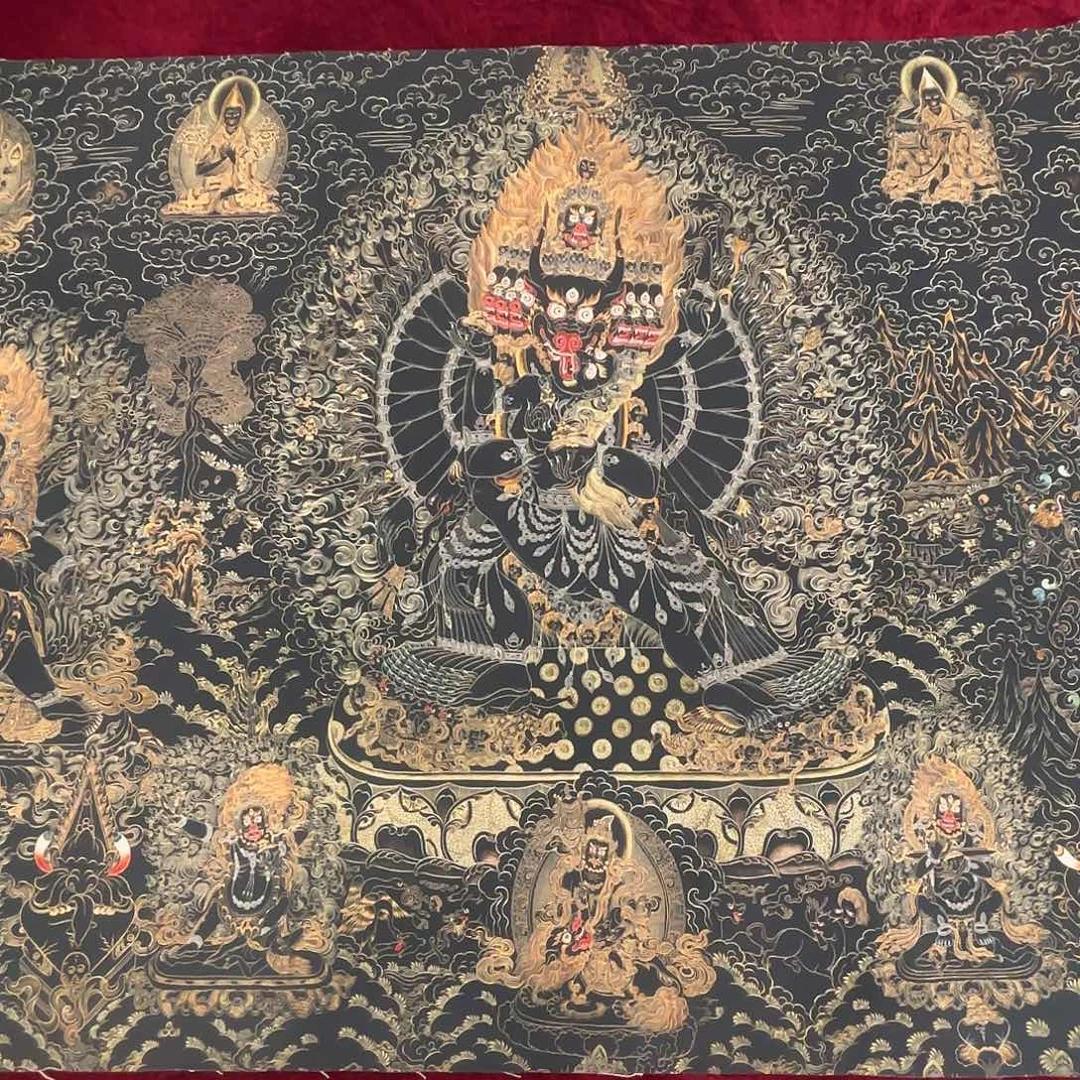 卷轴画唐卡作品欣赏