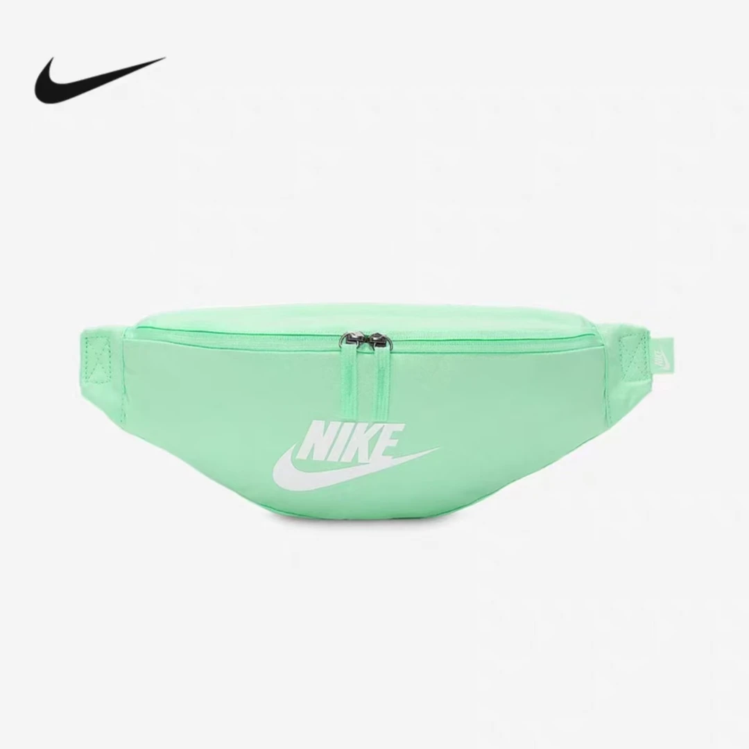 Nike耐克HERITAGE WAISTPACK运动休闲马卡龙绿腰包 DB0490-353
