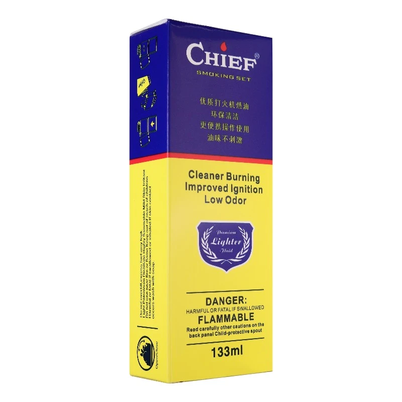 CHIEF/首领正品精装出口品质高档煤油原装优质煤油打火机专用耗材