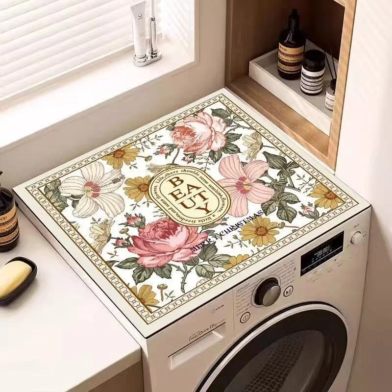 L330-【60*60】硅藻泥入户门里门外垫喜庆玄关防滑免洗地毯地垫