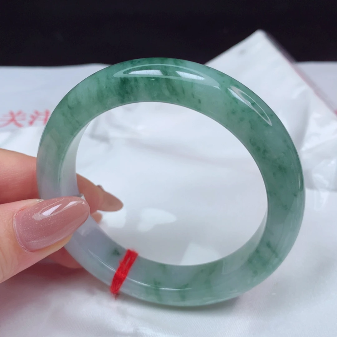 翡翠手镯未镶嵌手镯55