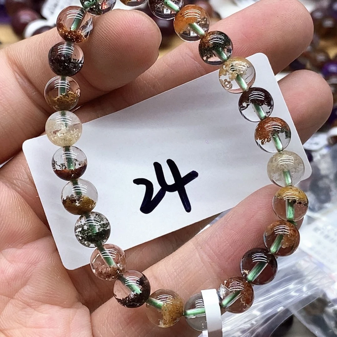 水晶手串未镶嵌天然