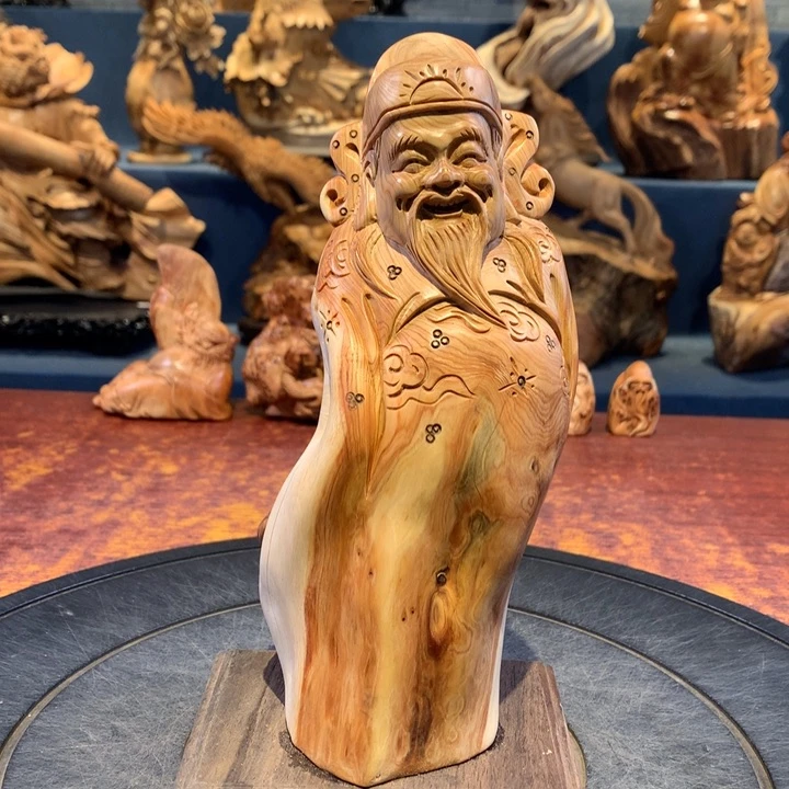 柏木（崖柏）根雕摆件