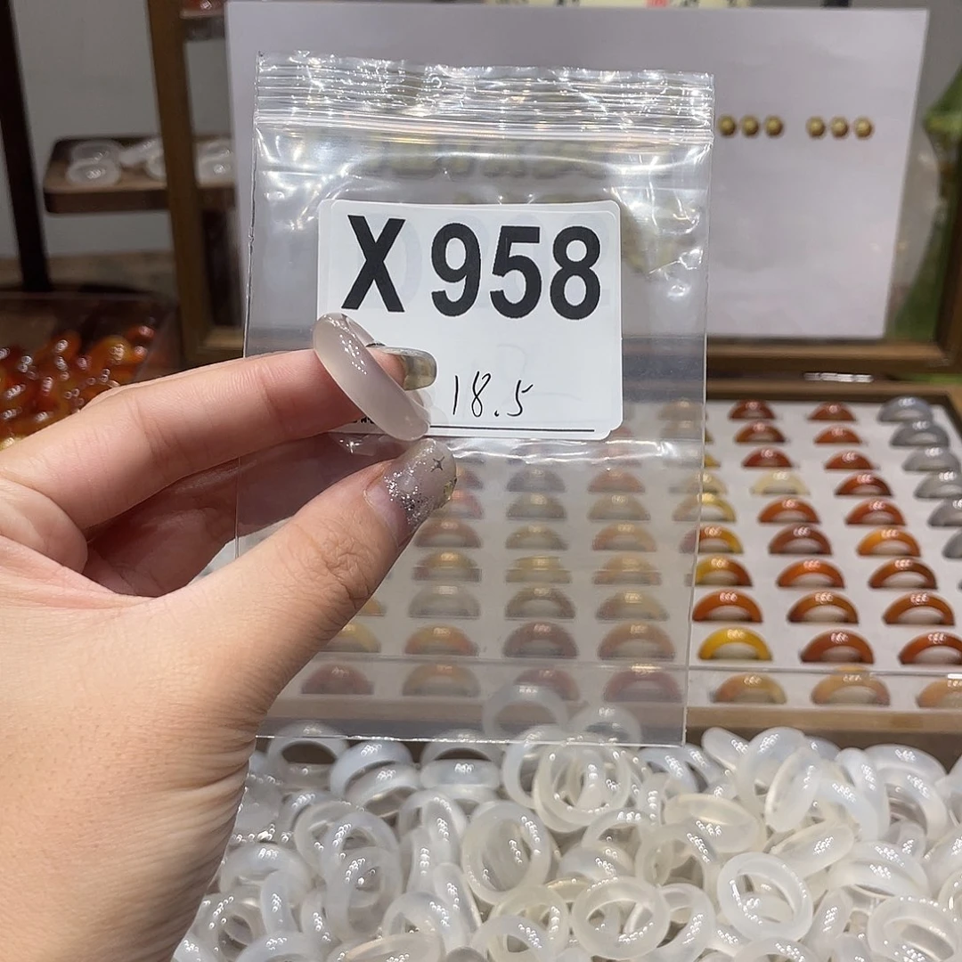 未镶嵌戒指玛瑙/玉髓958