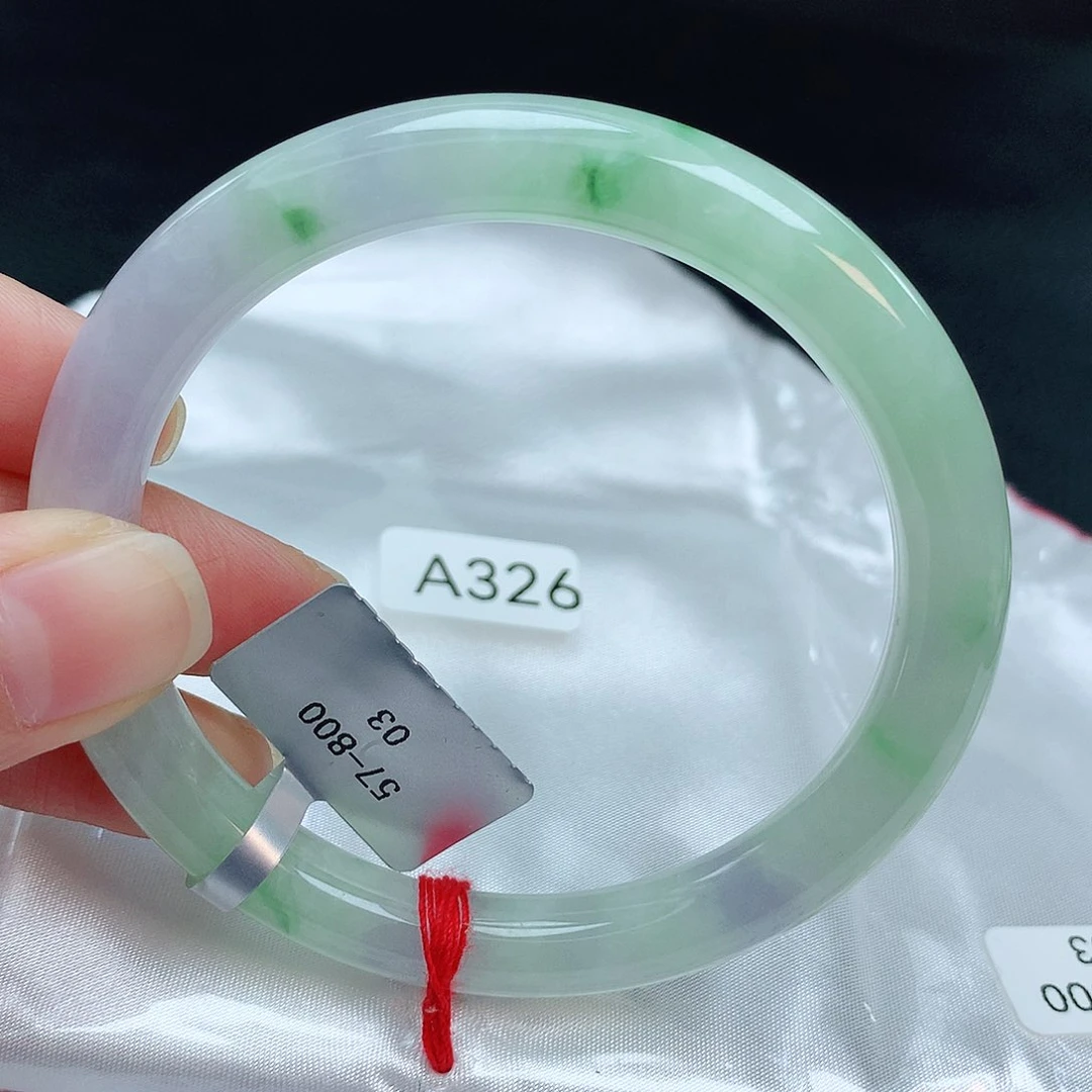 翡翠手镯未镶嵌缅甸天然A货翡翠手镯