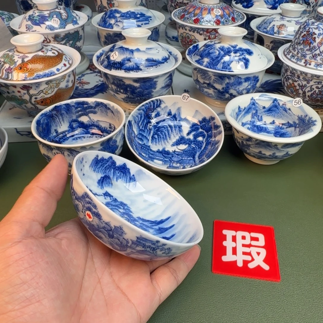 纯手工纯手绘茶具78