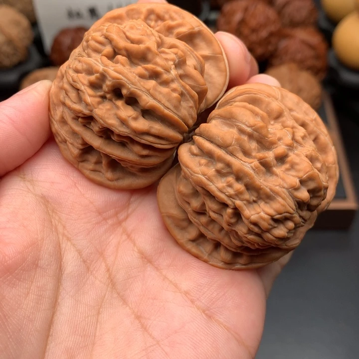 把件文玩核桃45四座楼全品