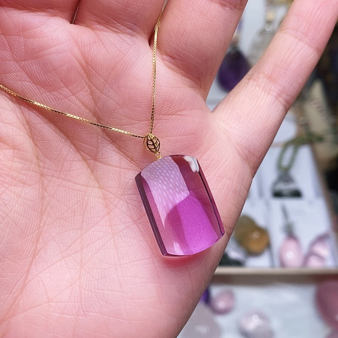 吊坠(赠链)水晶18K金镶嵌