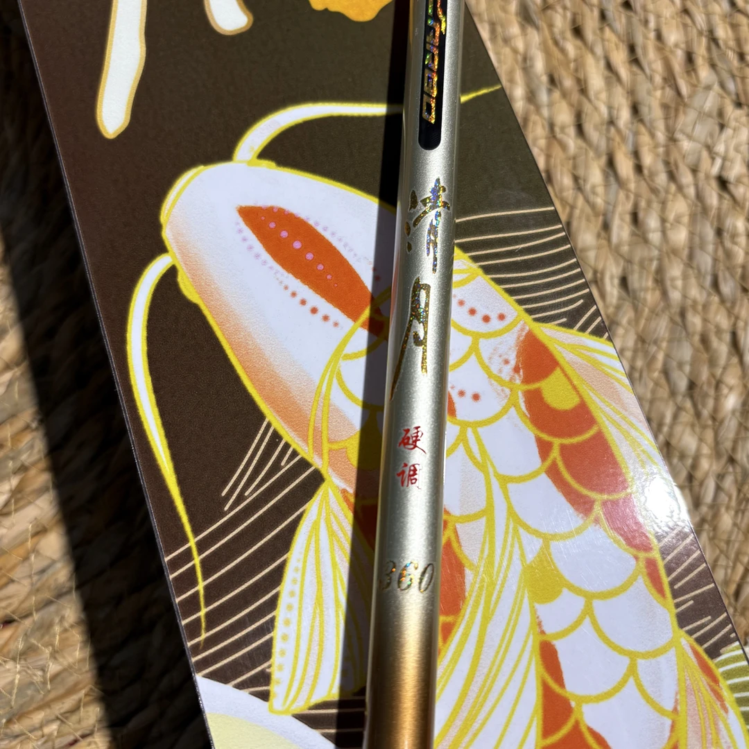 【清月テン】限量版人体工程学 超细三维立体28鲫鱼竿