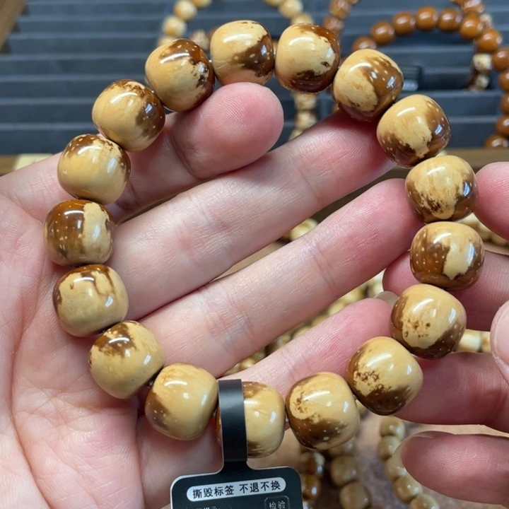 紫金鼠吊坠实心紫金鼠手串花皮尺寸14