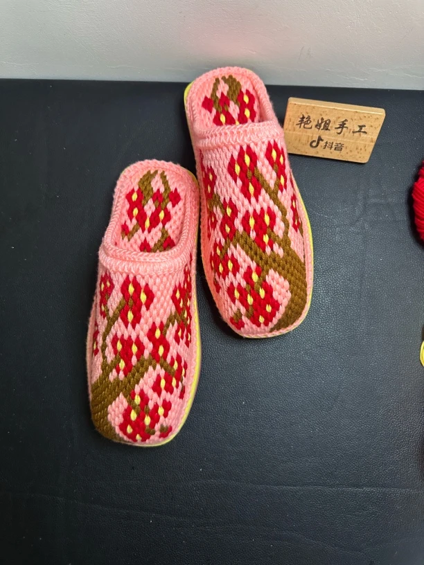 居家休闲防滑纯手工成品鞋回家直接穿时尚软底保暖手工鞋透气舒适