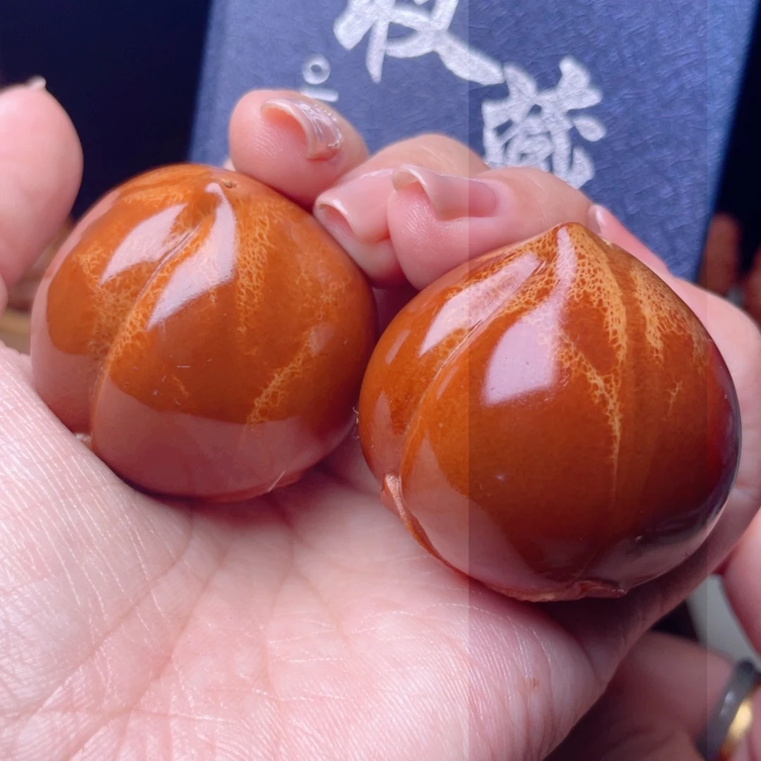 吊坠橄榄核寿桃手球3.7