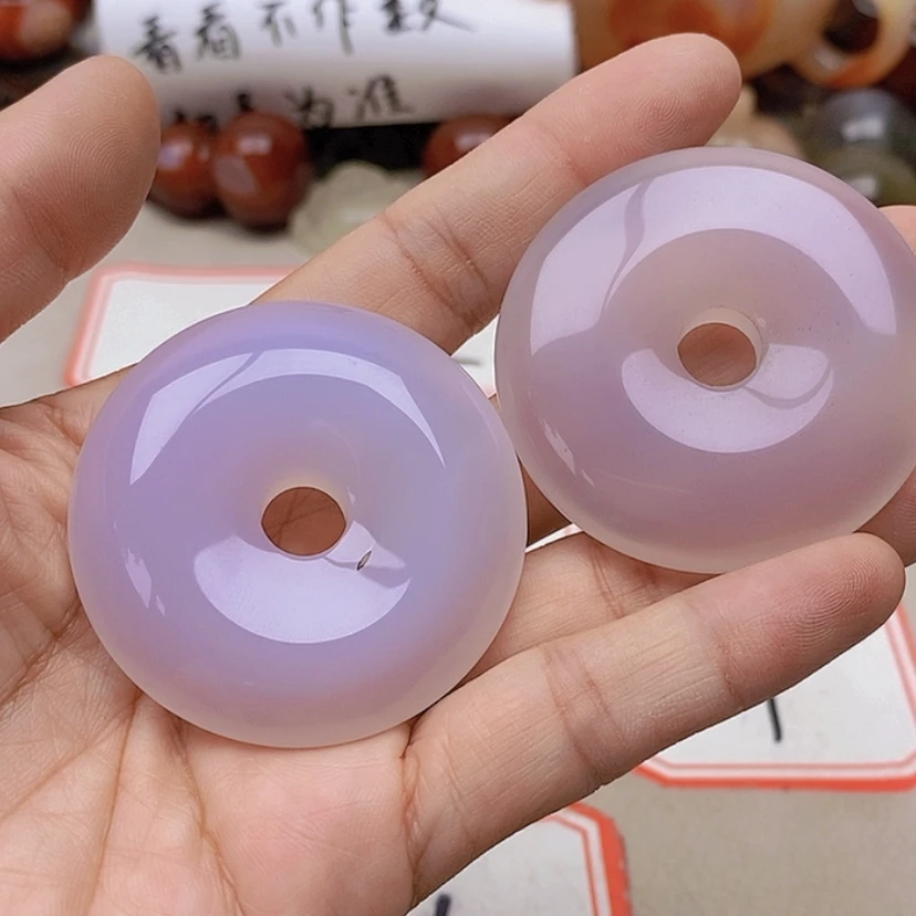 【闪购商品】未镶嵌玛瑙/玉髓珠宝半成品兰*