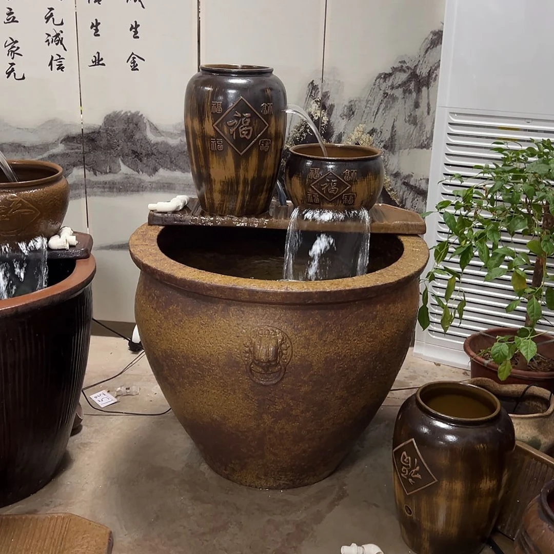 紫砂花盆昆****城整套流水