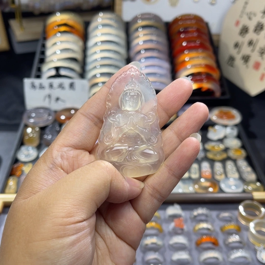 玛瑙/玉髓未镶嵌颈饰
