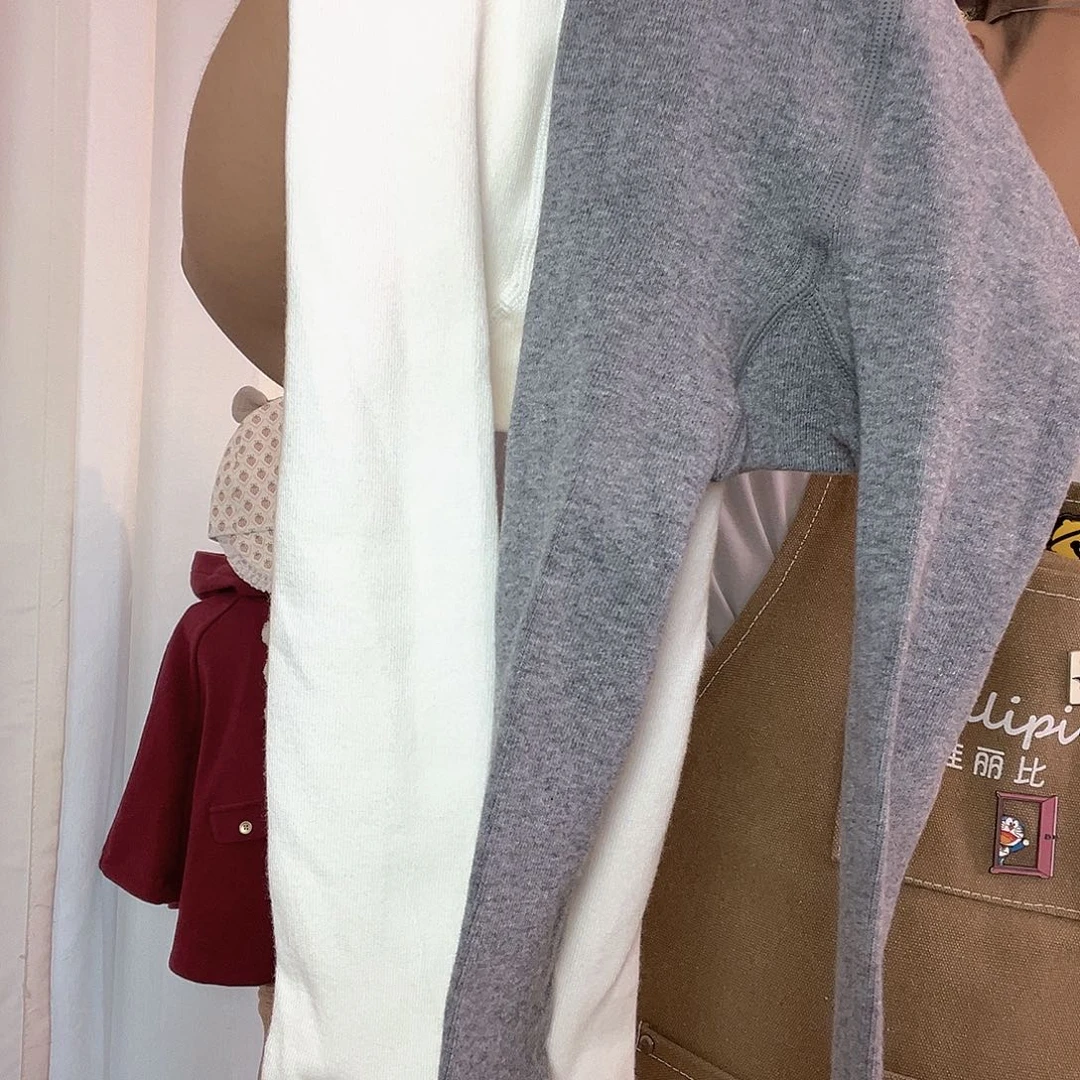 美****娃丽比连裤袜灰色➕白色1-3