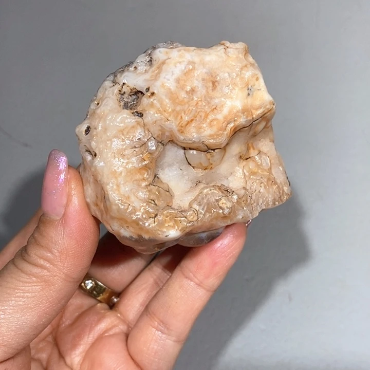 玛瑙/玉髓车挂合金石****缘74