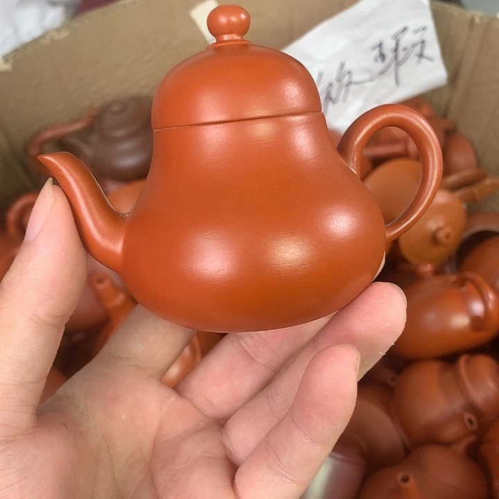 原矿朱泥茶具茶壶家用120