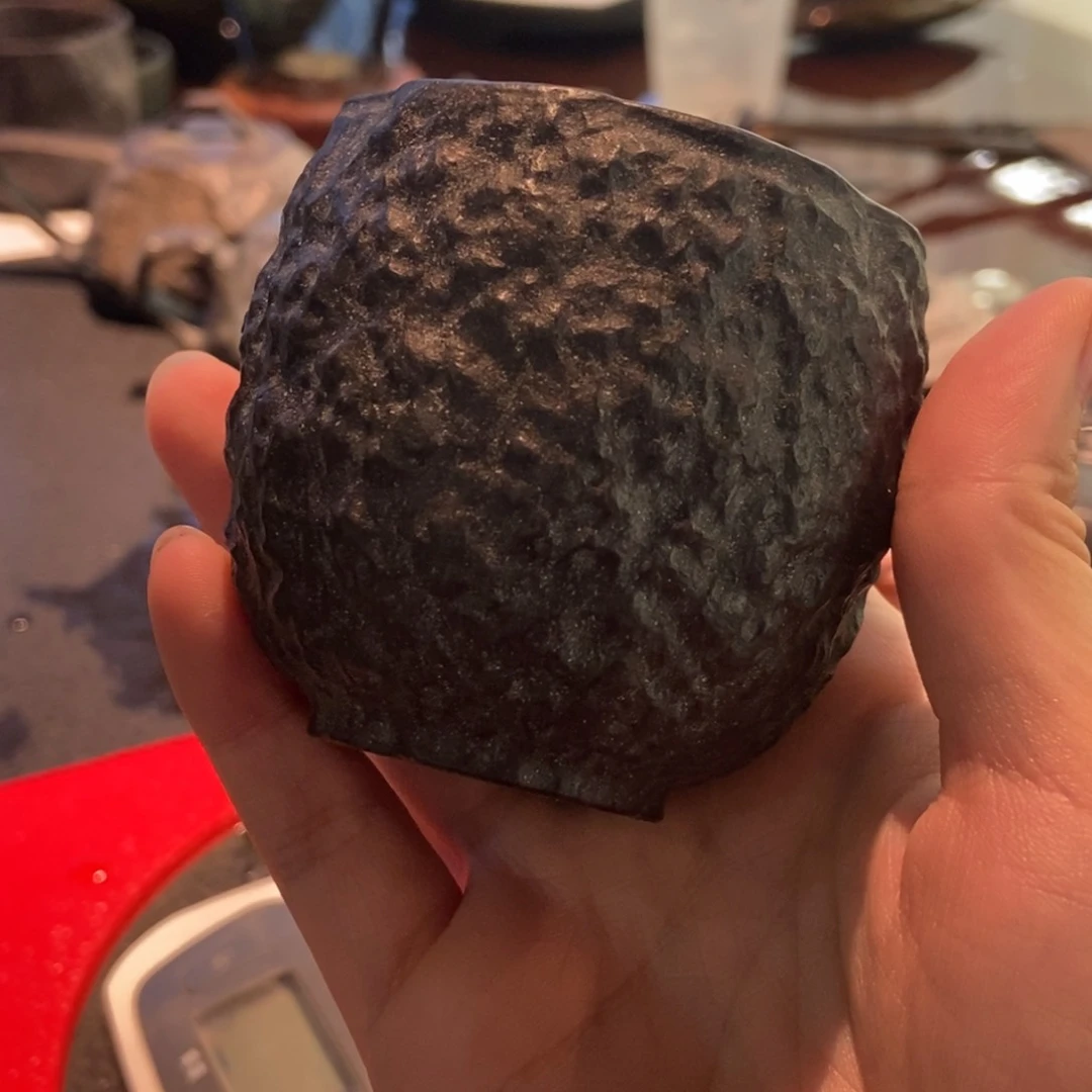 天然冰碛岩茶杯一个