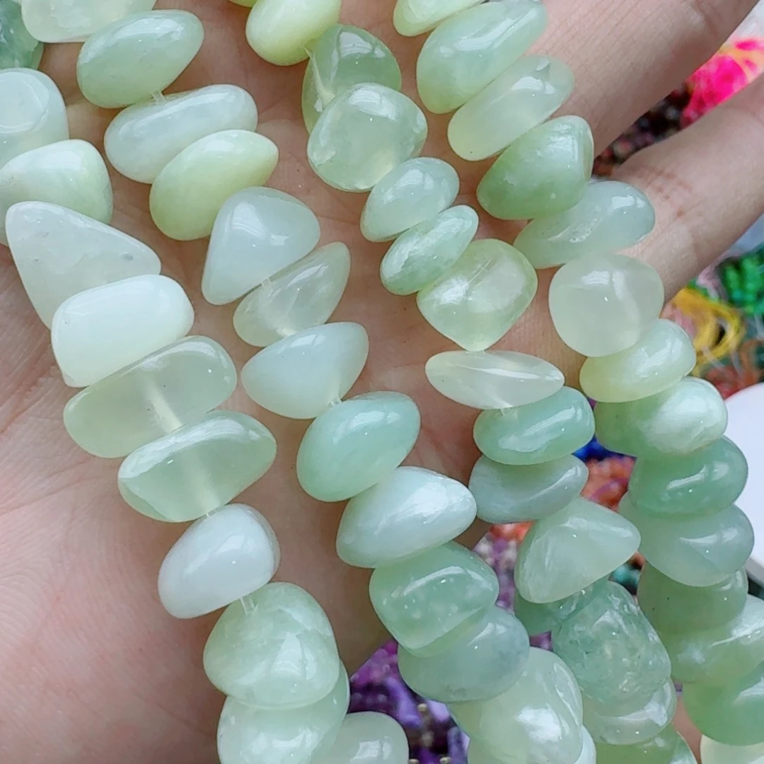 玛瑙/玉髓合金珠宝半成品岫玉随型一条