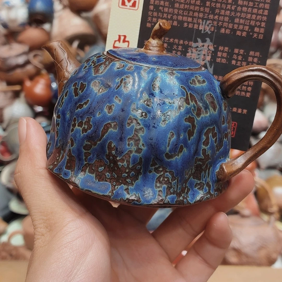 柴烧老岩泥高温茶器皿