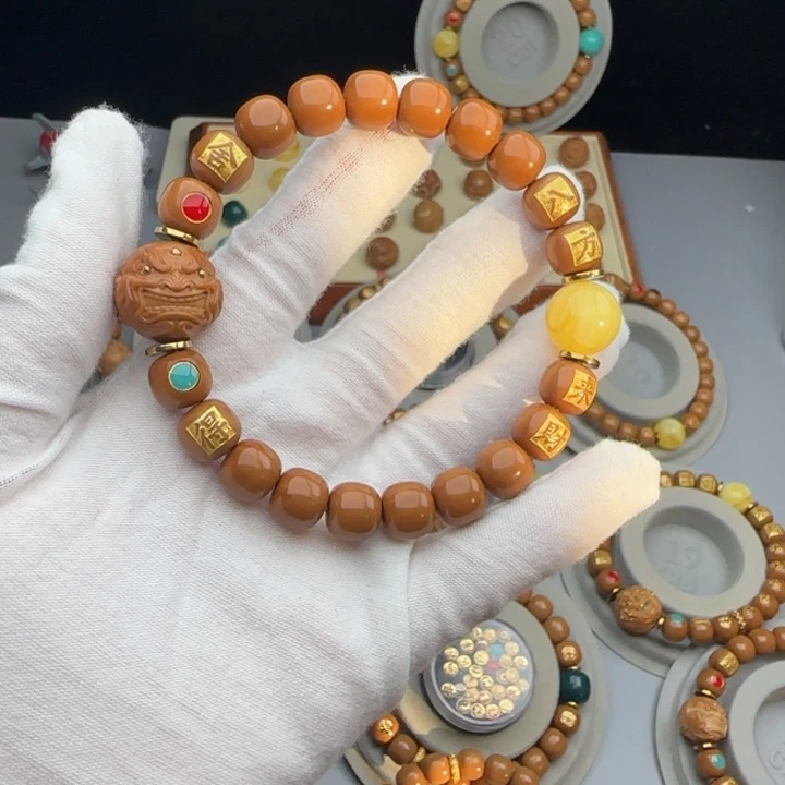 擒***王猴头核桃吊坠全品老型猴头手串私人订制