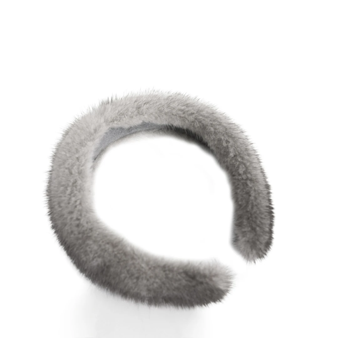 三期免息进口水貂发箍NJ18-SDFK