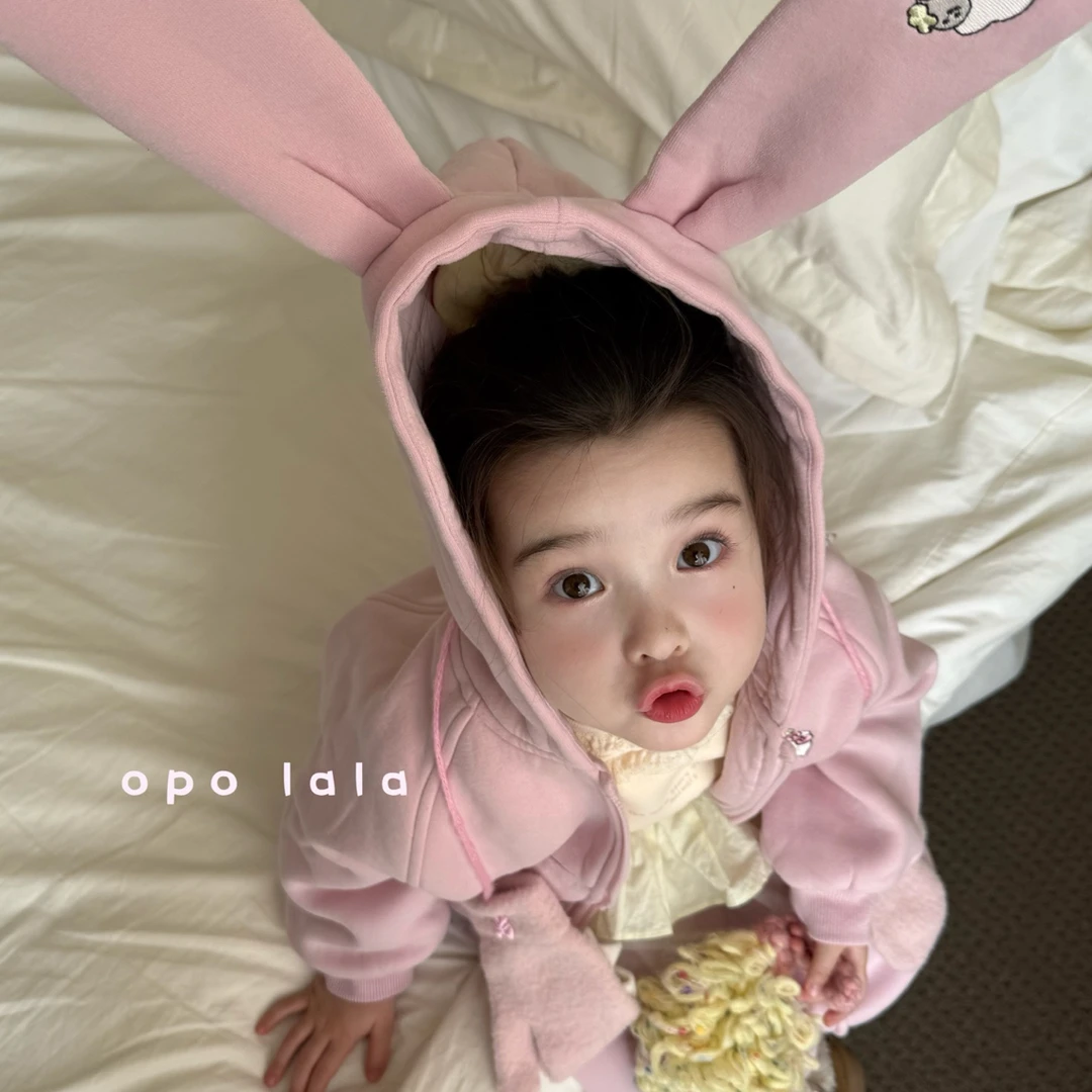 opolala3556小兔子卫衣套装