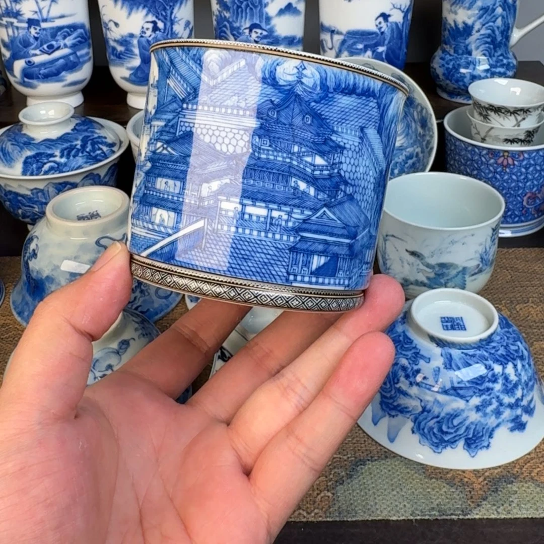 现代手工手绘茶器