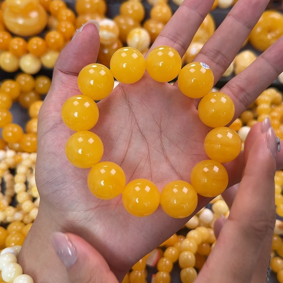蜜蜡未镶嵌珠宝奇石同料20mm