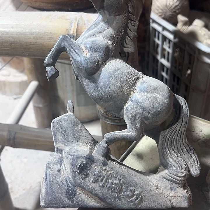 木20公分断腿马一个瑕疵款