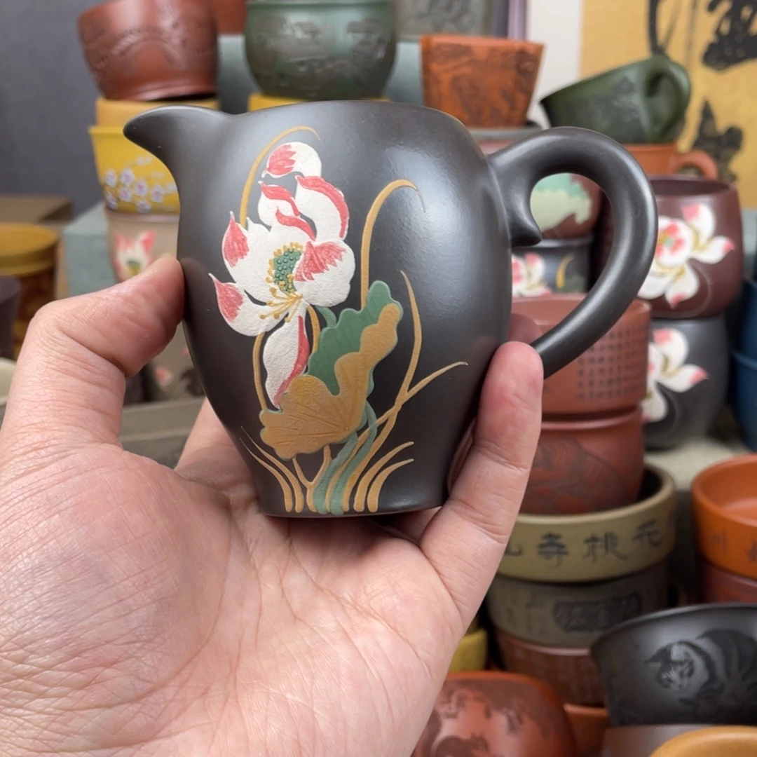 紫砂茶杯紫砂茶杯