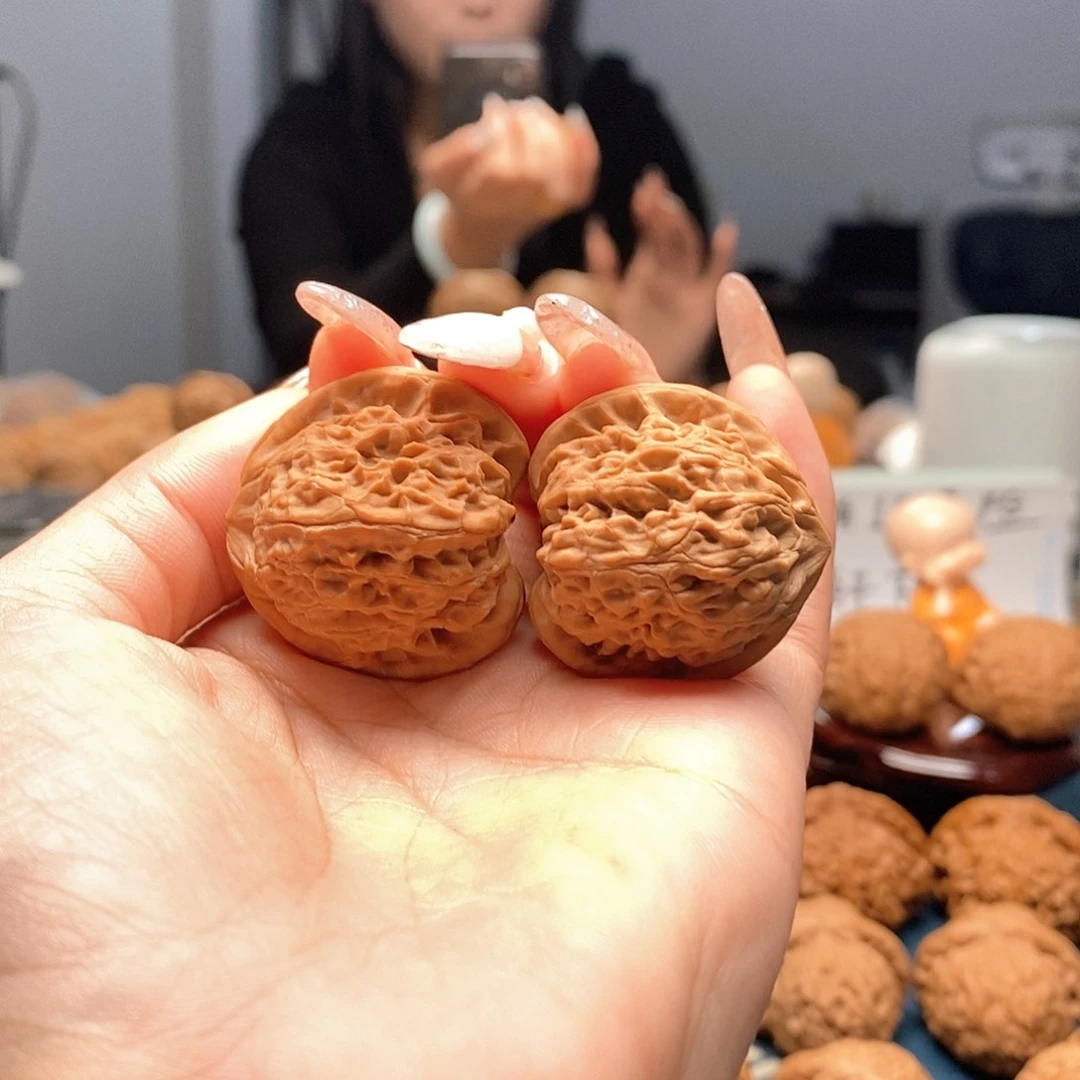 文玩核桃把件宫灯34
