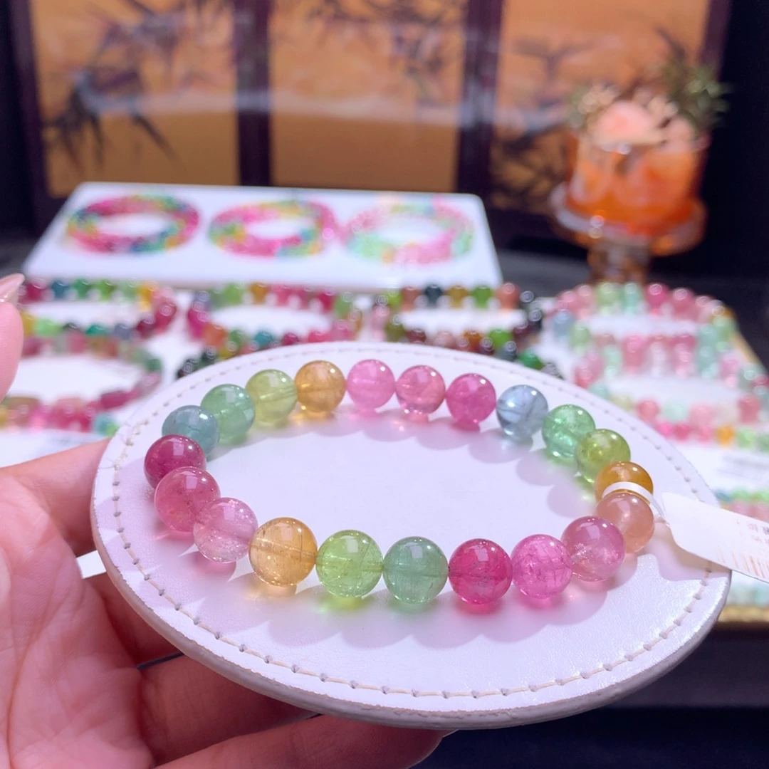 未镶嵌手链碧玺碧玺