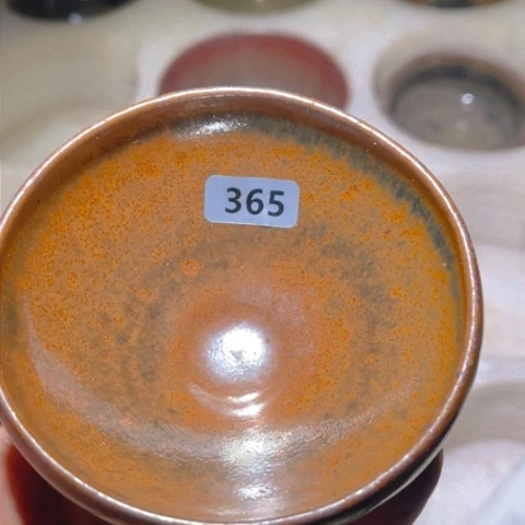 茶盏原矿原釉柴烧建盏