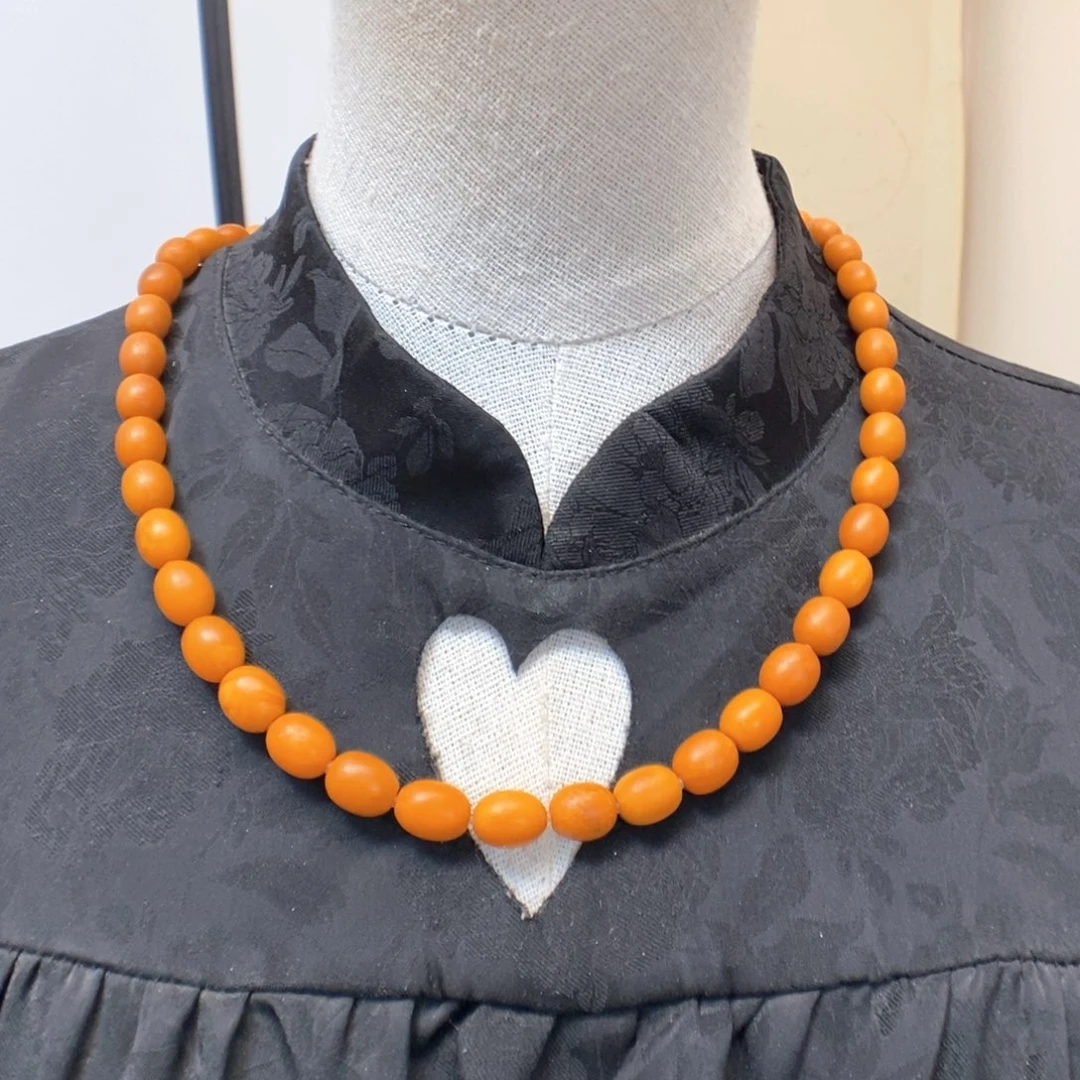 未镶嵌颈饰蜜蜡蜜蜡