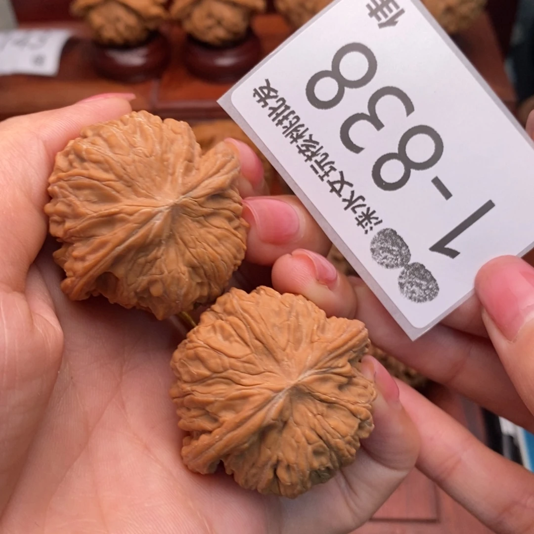 把件文玩核桃40。正磨