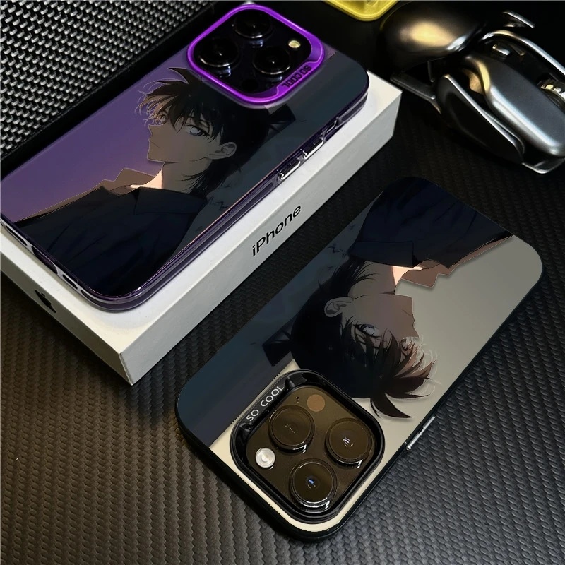 适用苹果17promax手机壳iPhone16硅胶15plus保护套14工藤新一13新