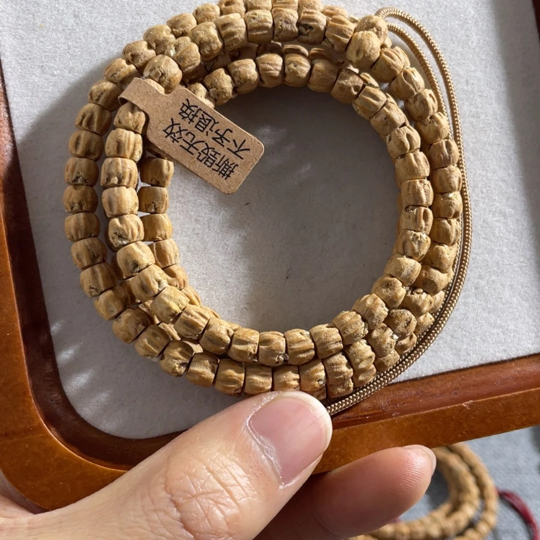 柏香籽/百香籽吊坠直粉油皮切方块顺6+