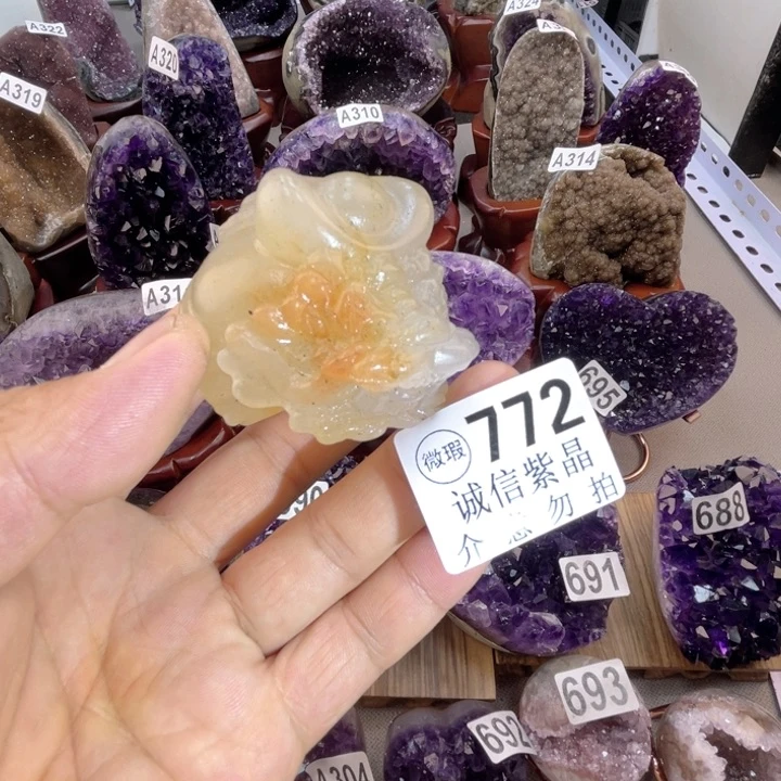 未镶嵌大型摆件（非配饰）紫晶