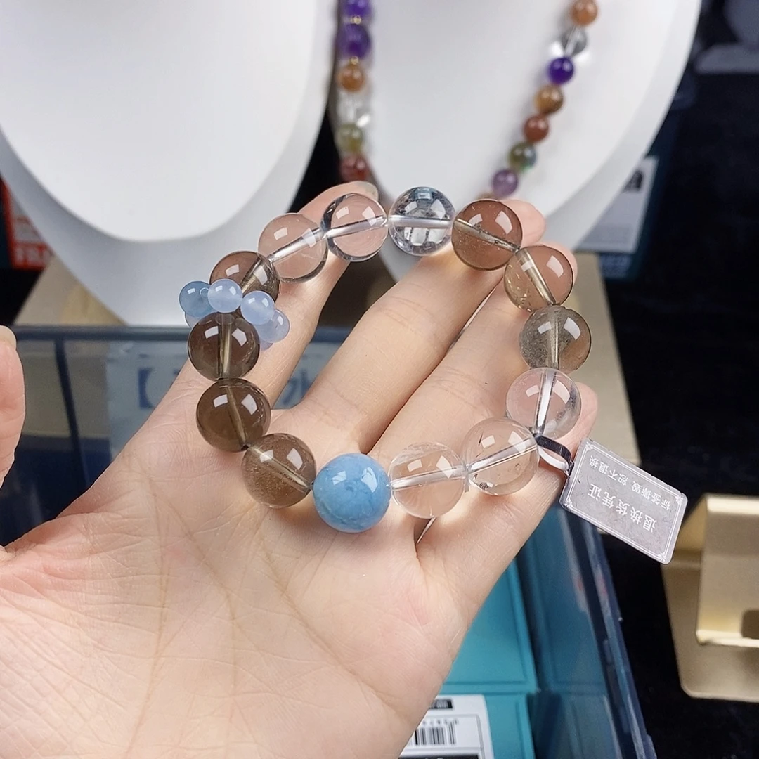 手链水晶银S925镶嵌