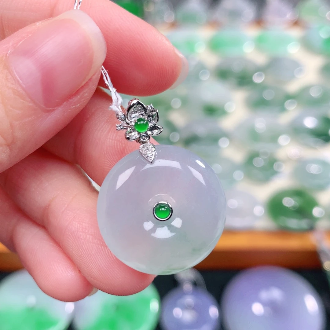 颈饰未镶嵌翡翠29.8-21.7-6.1