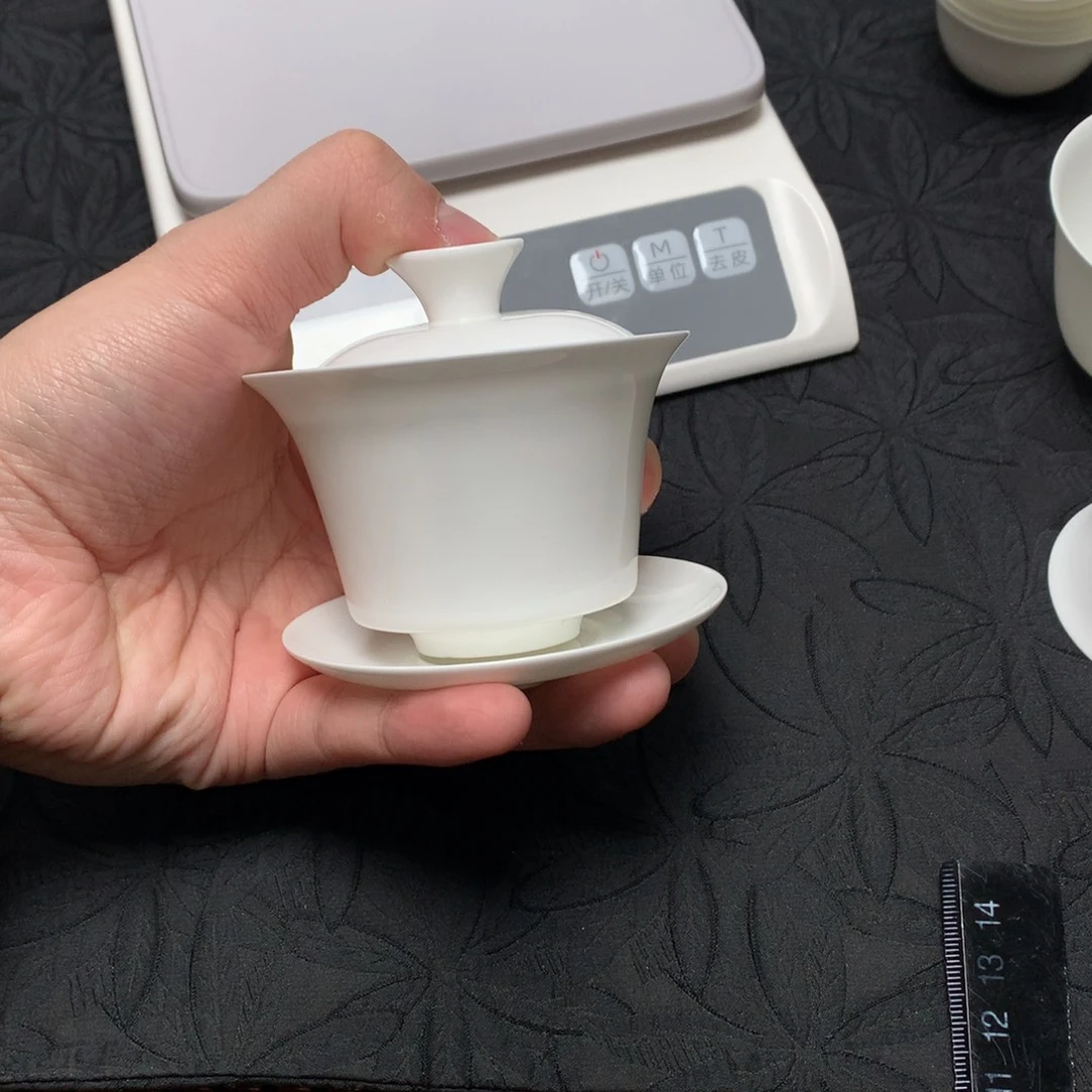 90马蹄骨瓷薄胎茶具骨瓷薄胎茶具