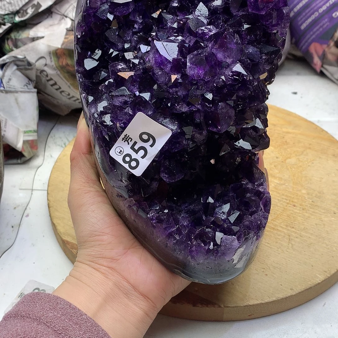 紫晶大型摆件（非配饰）未镶嵌