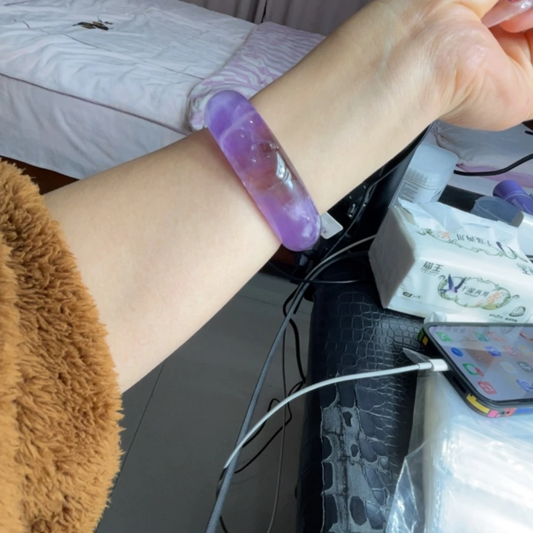 水晶未镶嵌手镯手镯57.7圈口15号