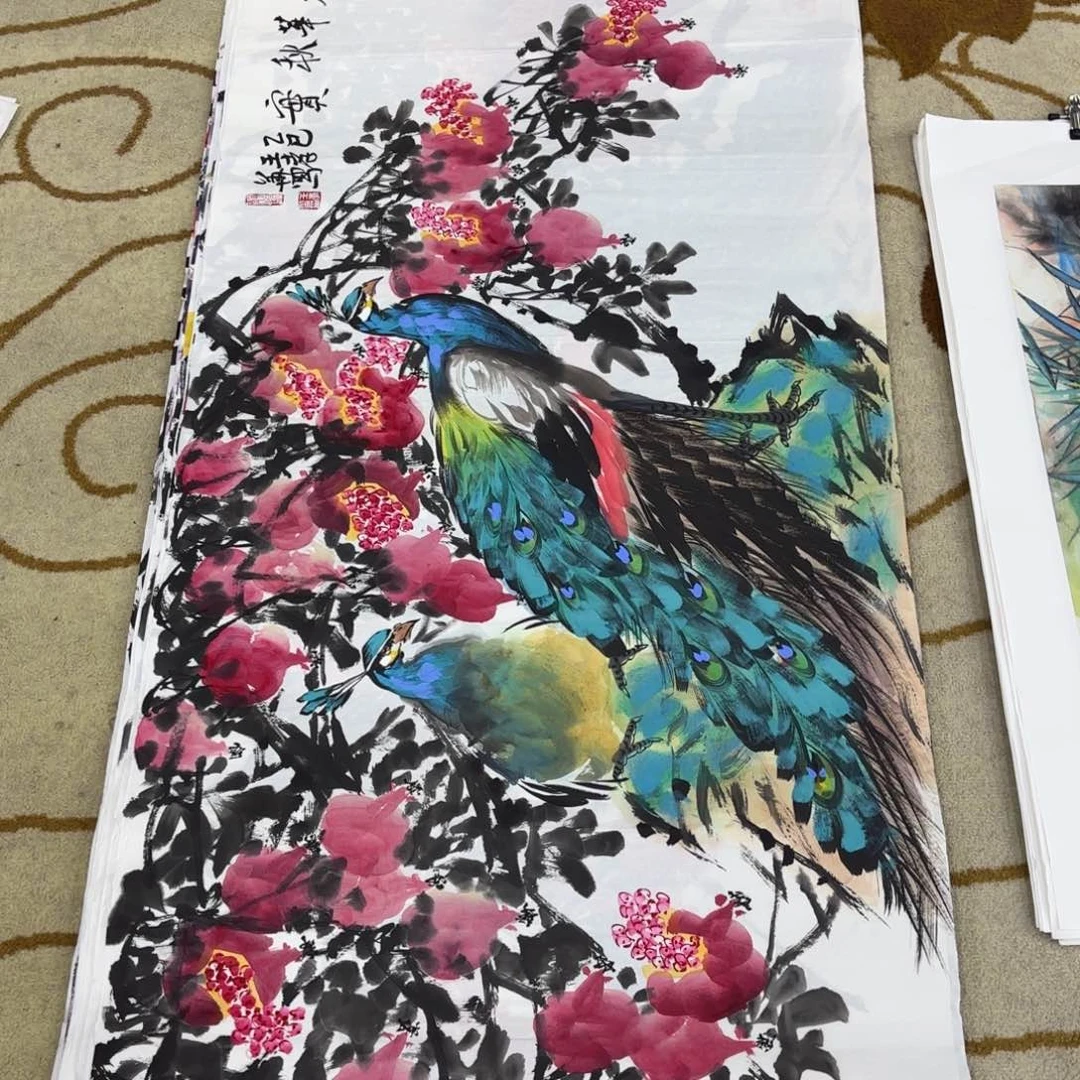国画王孝华李欣主播