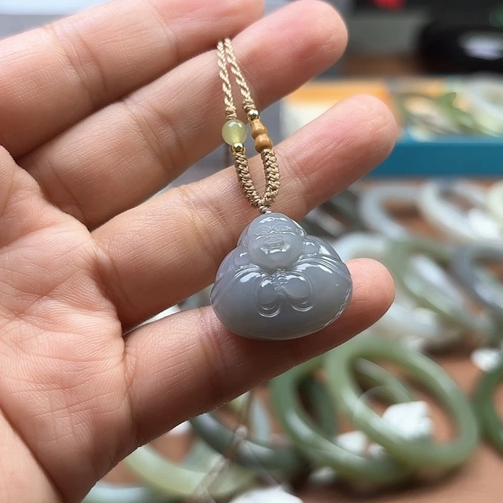 和田玉未镶嵌吊坠(不含链)