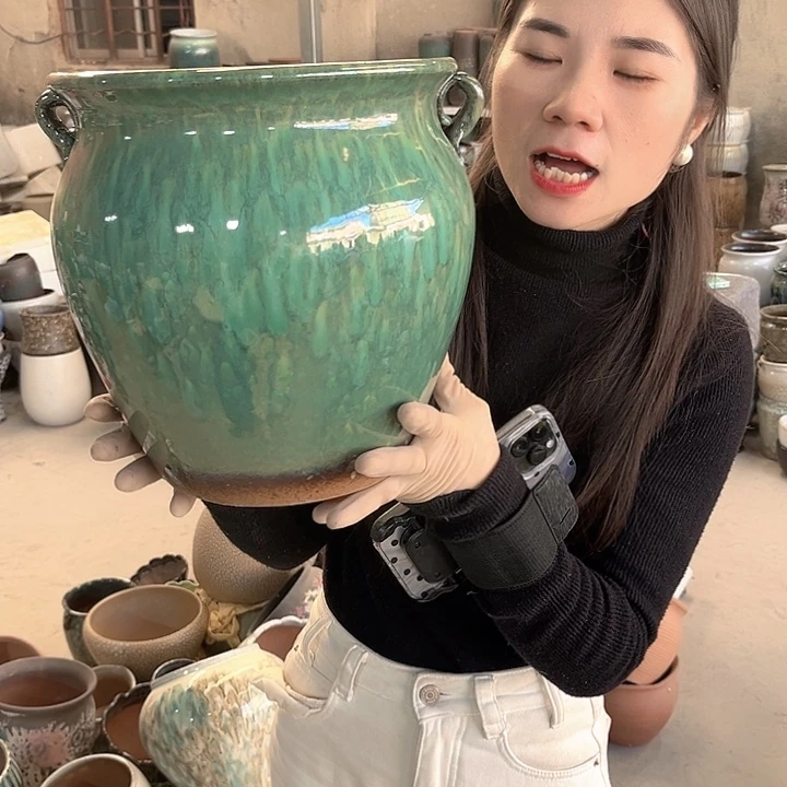 正品口24高26花盆……