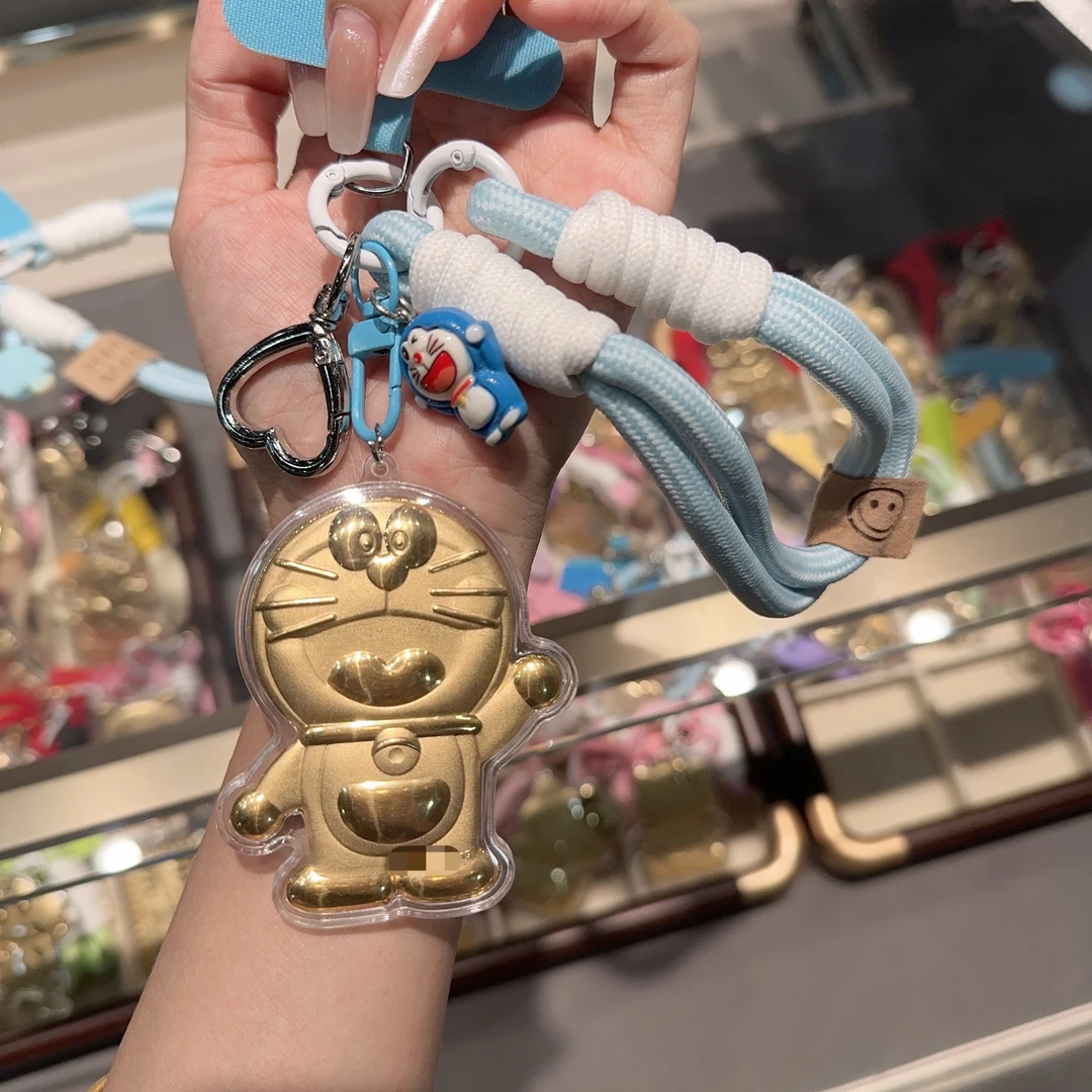 含金工艺品水贝爆款【哆啦A梦蓝胖子机器猫】手机包包挂件潮款钥匙
